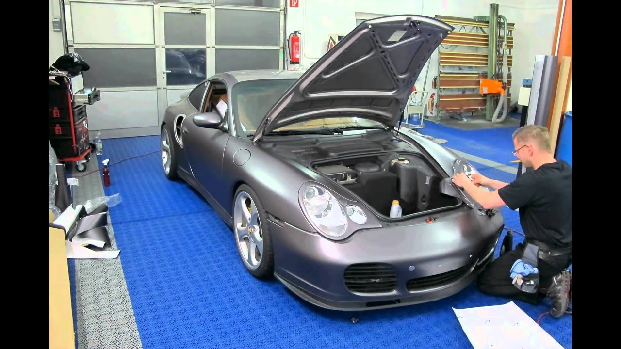 Marco-Dittl - Top-folierer.de Porsche Turbo Folierung