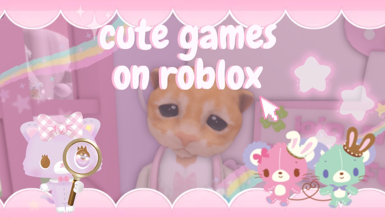 Cute Games On Roblox YouTube 