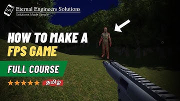 Complete 3d Game development tutorial in தமிழ் | Zombie Shooter Game  | 3D Game Development | EES