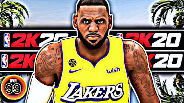 LEBRON JAMES FACE CREATION !!! NBA 2K20