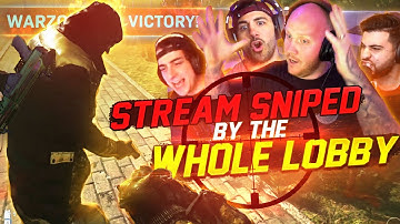 THE WHOLE LOBBY IS STREAM SNIPING! ..STILL WON!! Ft. Nickmercs, SypherPK & Cloakzy