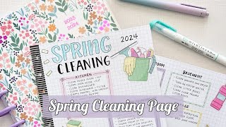 Spring Cleaning Checklist + New @liveloveposh & @kellofaplan Sticker Flipthroughs! Happy Planner