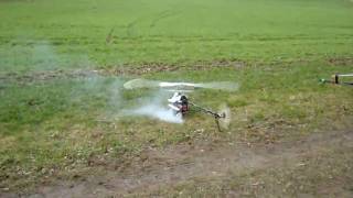 20100403 16h09 N.F. starts radio-controlled helicopter model aircraft.mpg
