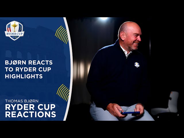 Thomas Bjørn Relives Ryder Cup Memories