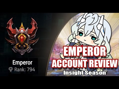[Epic Seven] The WORST Season Ever? - Emperor Account Review - Insight Season