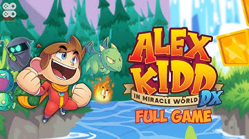 Alex Kidd in Miracle World DX (PS5) Full Game Playthrough