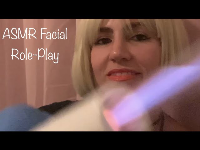ASMR Personal Attention & Care; Facial with Steamer, Whispers, Water, Micro, & Hi-Frequency