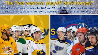 NHL Offseason Review: Preds bottom 6 better, McTavish adds another element for ST.L, playoff teams?