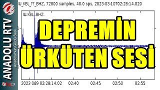 KAYSERİ DEPREMİNİN SESİ YAYINLANDI