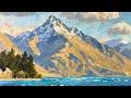 How to Paint a Mountain in Acrylics