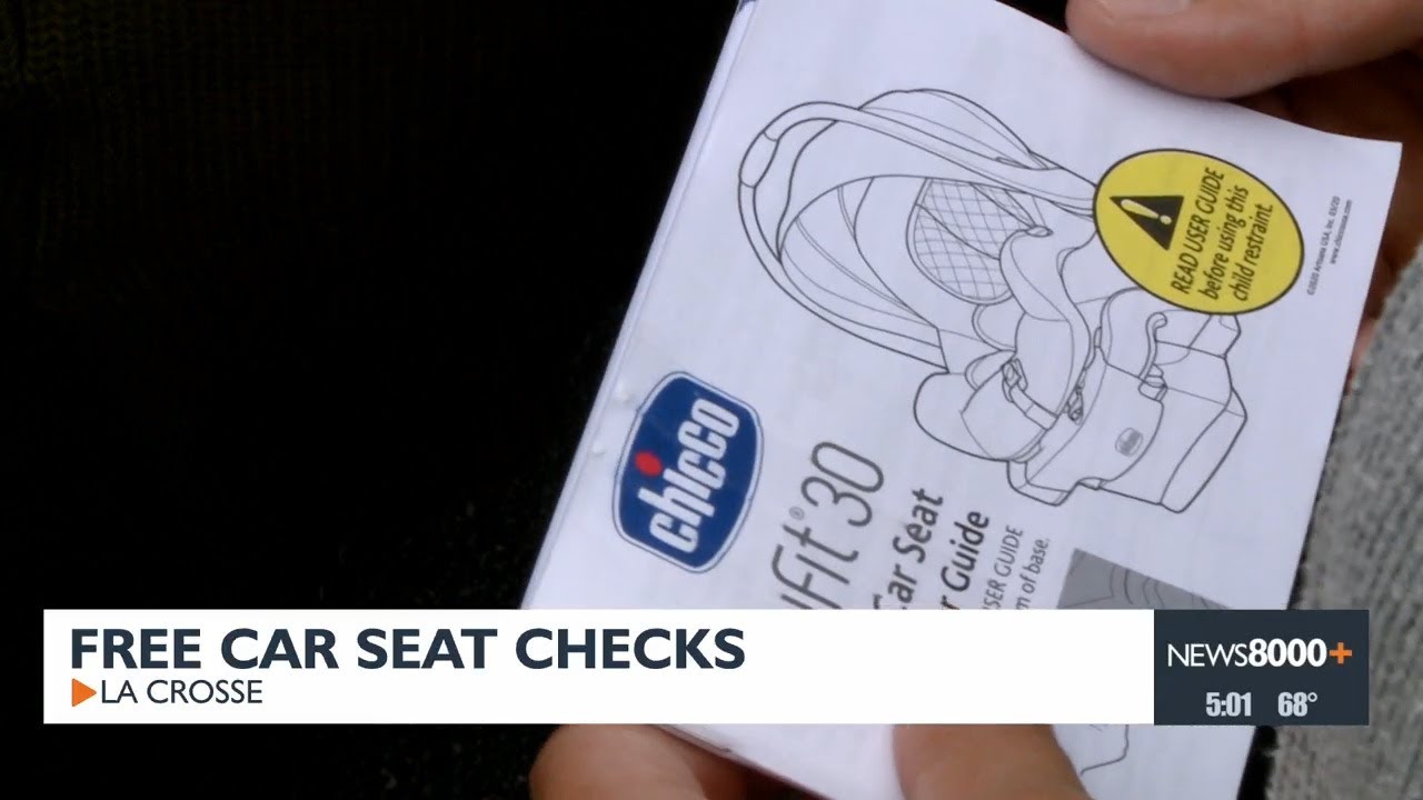 Free car seat check in La Crosse YouTube