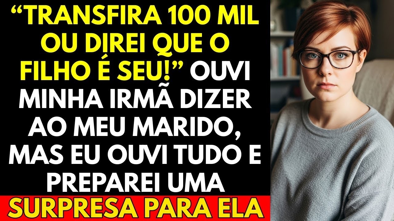 “Transfira 100 Mil Ou Direi Que o Filho é Seu” Ouvi Minha Irmã Dizer Ao Meu Marido, Mas eu Ouvi