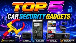 ✅ [Top 5 ]Car Security Gadgets | Best Anti-Theft Devices for Cars (Buying Guide)