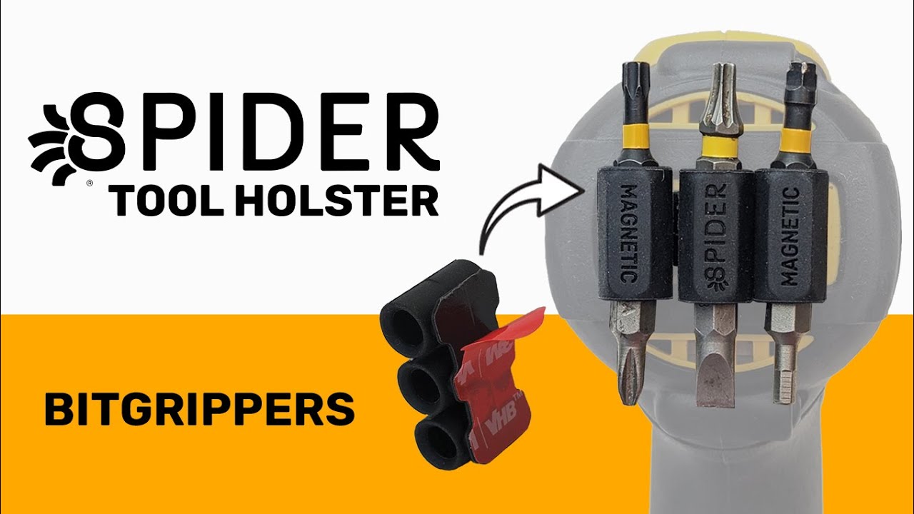 Spider Tool Holster Bundle With 2 BitGripper V2 & 2 Magnetic 3M - View #7