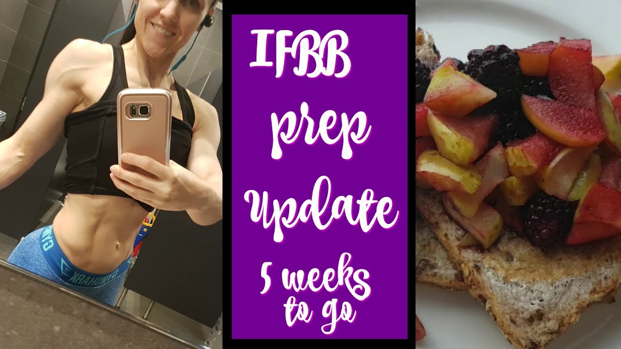 Physique Update | Bikini competition | Quads and shoulder workout | HIGH CARB DAY IIFYM