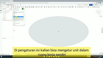 Belajar On Shape 3D CAD - Cara Mengatur Satuan Unit On Shape Milimeter atau Inchi (3/7)