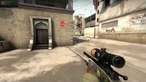 CSGO (DUST 2) BIGGEST NOSCOPE EVER!!!!!!