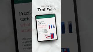 Why Dentists Trust TrollFoil® Why Dentists Trust TrollFoil®