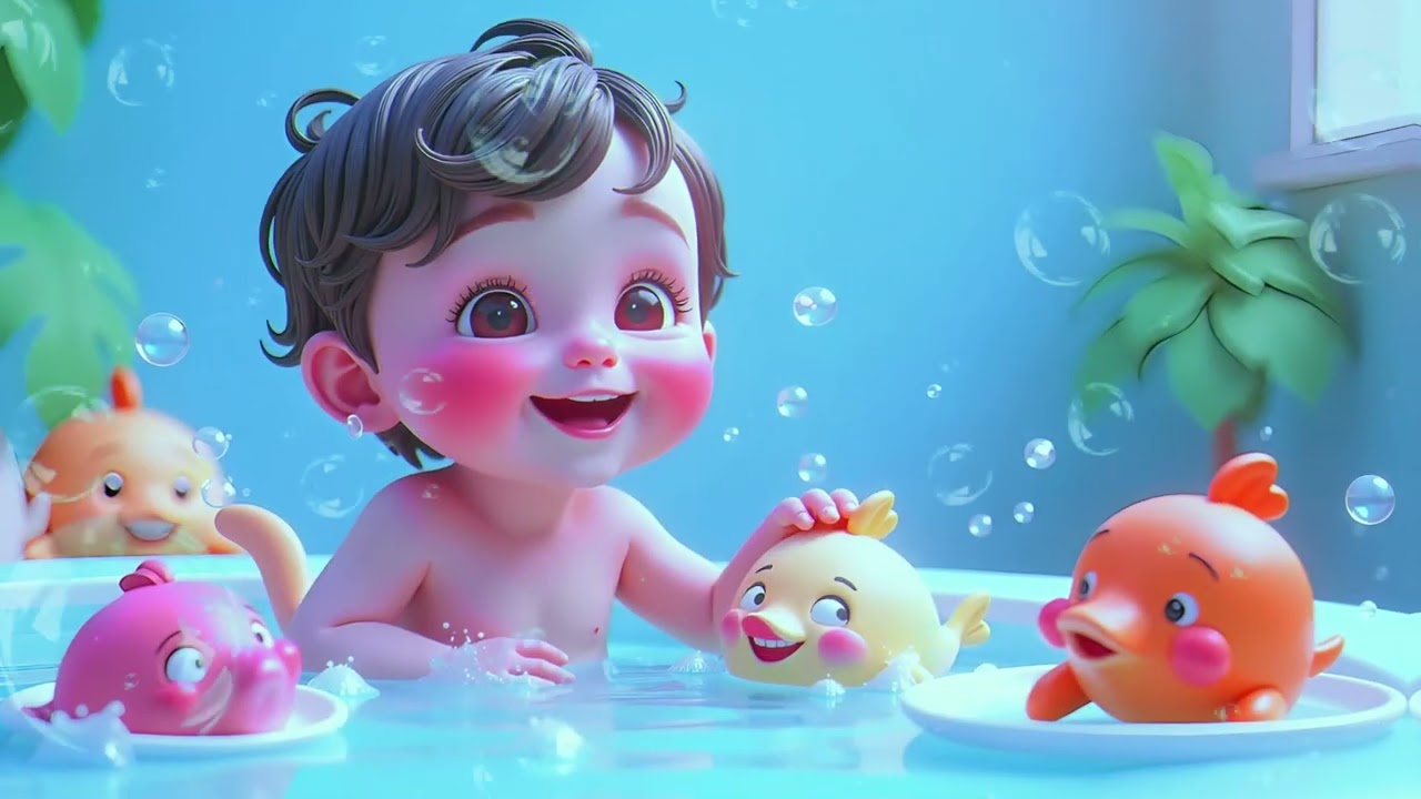 Bath Song - Splashing with Sea Animals