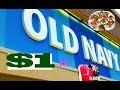 A DOLLAR $1 at OLD NAVY l Haul l Come SHOP with ME for Cheap Clothes