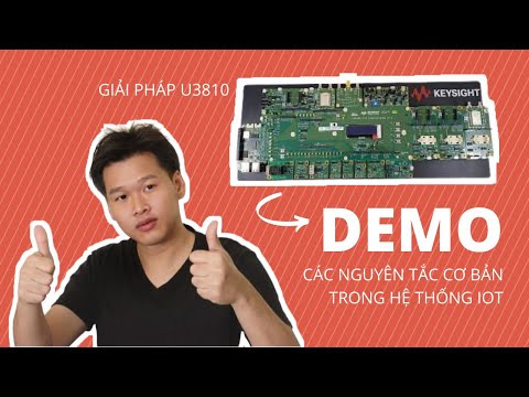 Video Demo Giải pháp U3810A - Cảm biến nhiệt độ và Điều chế... - youtube