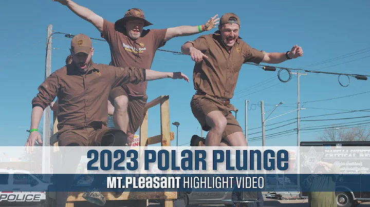 2023 Polar Plunge : Mount Pleasant : Highlight Video