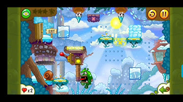 Snail Bob 2 Winter Story Level 16 Complete Gameplay | Android and Offline Game Tarun Om Gaming
