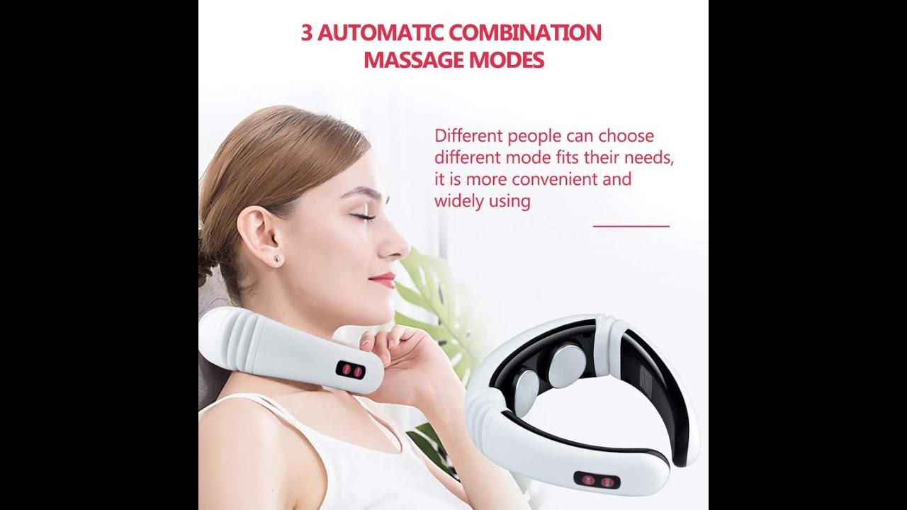 Electric Pulses Neck Massager Therapy - YouTube