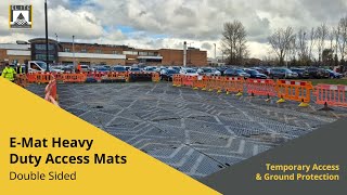 E-Mat Heavy Duty Access Mats | Pre-Installation with Elite GSS