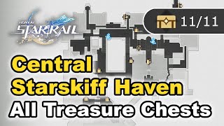 Honkai Star Rail - Central Starskiff Haven - All Chests Locations (Treasure Chests)