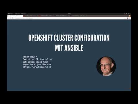 Ein Openshift 4 Bare Metal Cluster Setup mit Ansible auf Proxmox