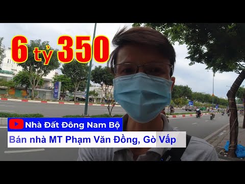 Bán nhà mặt tiền 43 Phạm Văn Đồng p3 Gò Vấp. Vị trí đẹp thuận tiện kinh doanh