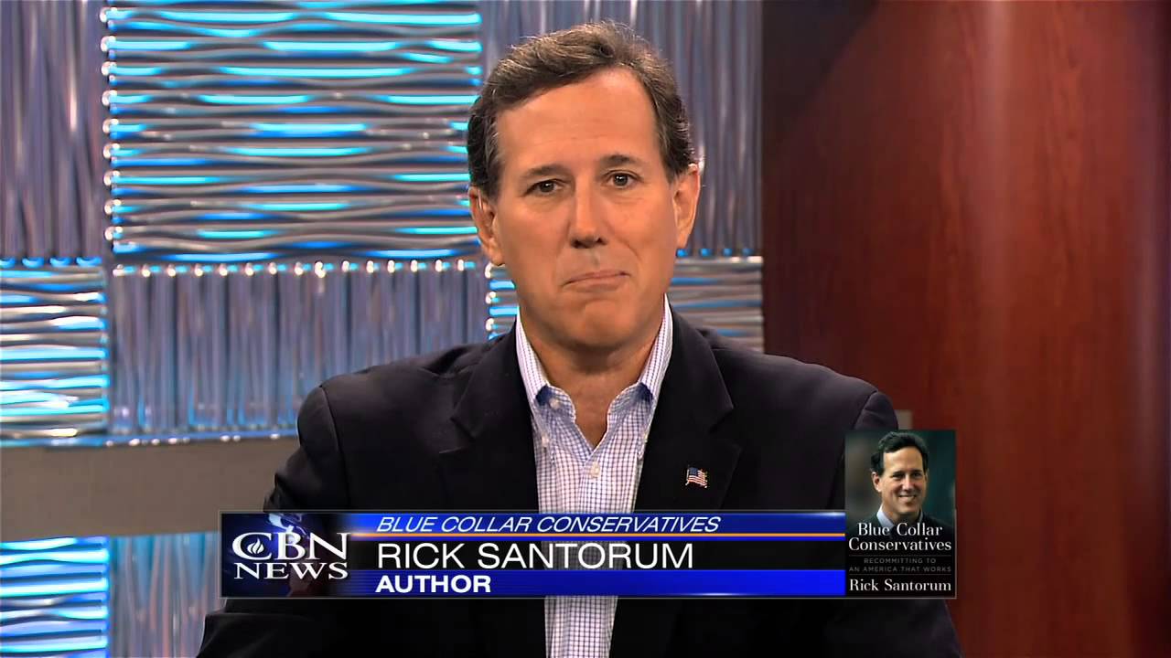 Santorum Gives GOP a Blue Collar Reality Check - YouTube