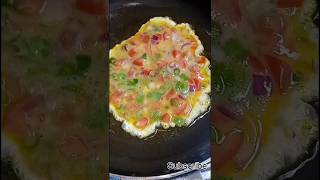 ? simple and easy masala omlet with vegitable viral? ytshortsfood?