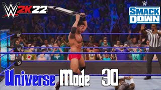 Die LETZTE SHOW vor der PARTY! Universe Mode #30 - WWE 2K22 [Deutsch] PS5