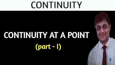 continuity and differentiability class 12 - continuity at a point
