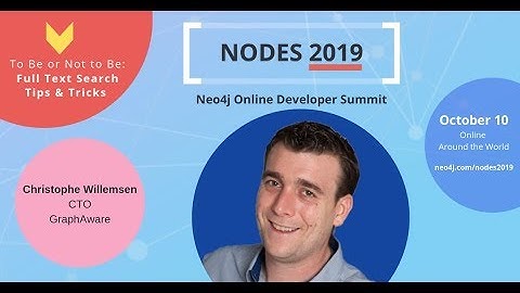 To be or not to be. Full Text Search tips and tricks.