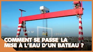 LE moment clé de la construction du navire