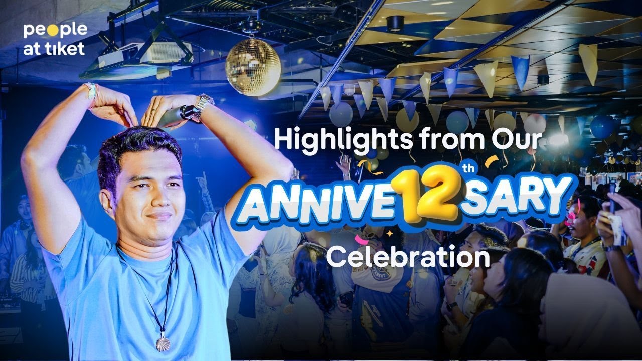 Where Ideas Thrive and Dreams Take Flight, Celebrating 12 Years of tiket.com!