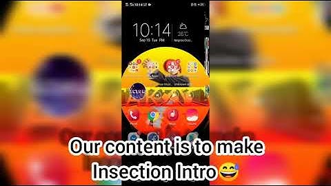 How to make Insection Intro(🤷)
