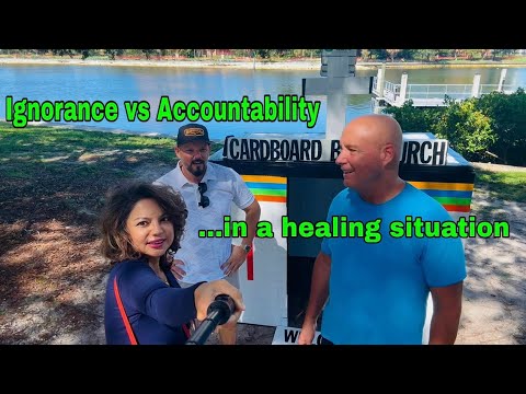 Ignorance vs Accountability in a healing situation