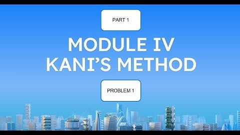 CE 303 SA2 MODULE IV KANI