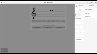 Note Identification for MusicTheory.Net screenshot 2