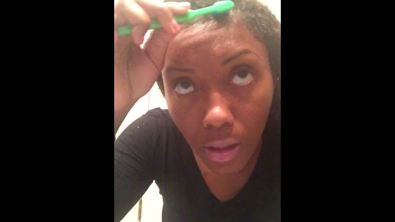 Laid edges and baby hairs for dreads, locs, and dreadlocks Pt1