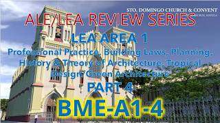 Architecture Review Quiz - LEA AREA 1 Random Questions Part 4