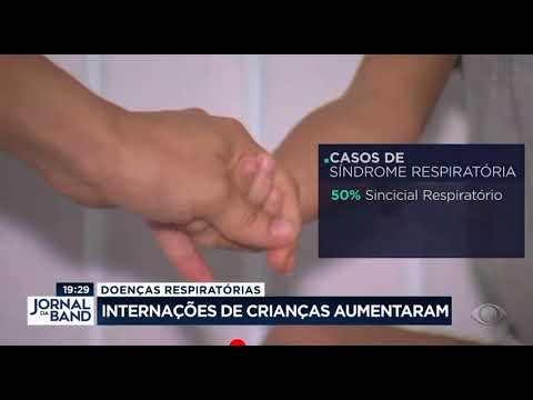 Jornal da Band - SRAG em crianças