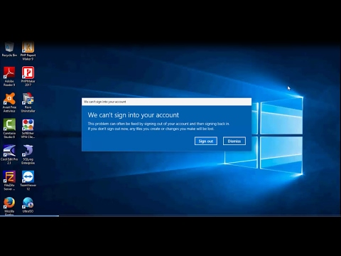 solved we can't sign into your account windows 10 after update and lost ...