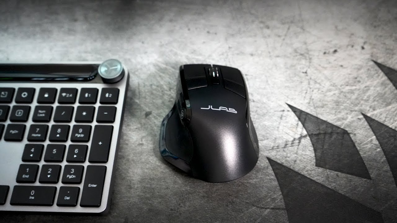 Wireless mouse fits to your hand like a glove - JLab Epic mouse - YouTube
