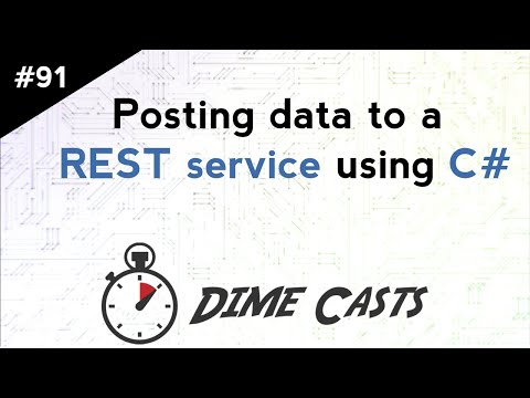 Posting data to a REST service using C#
