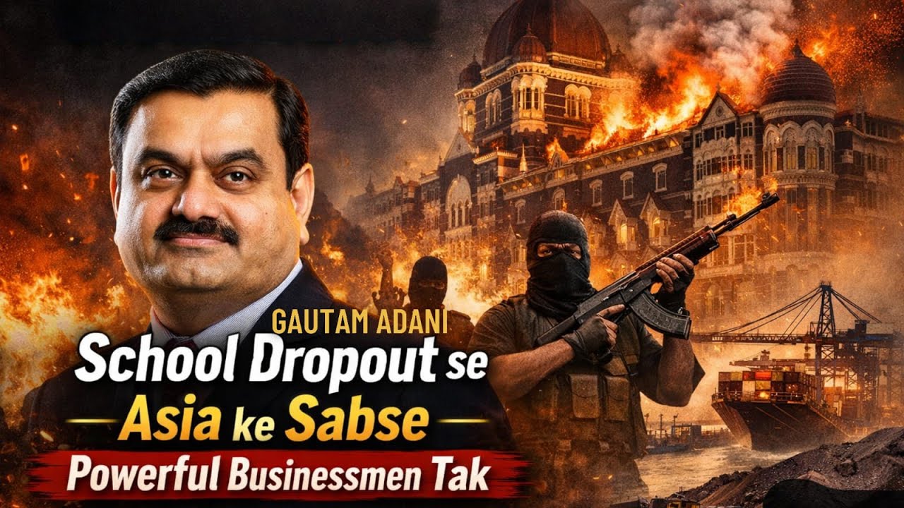 Gautam Adani Story | School Dropout se Asia ke Sabse Powerful Businessman Tak